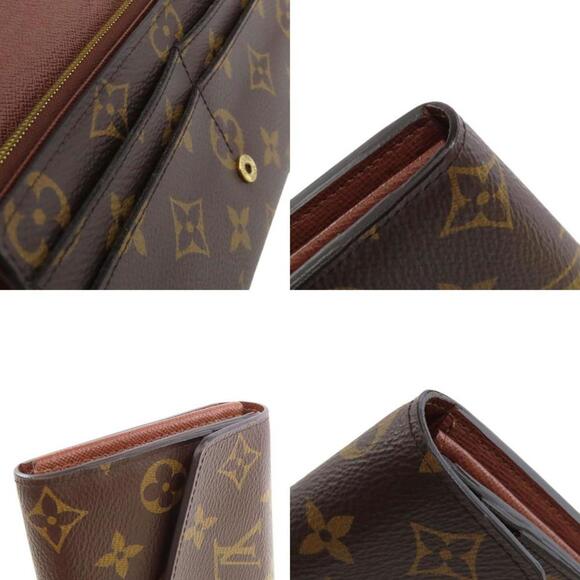 LOUIS VUITTON Brown Monogram Wallet - Picture 9 of 11